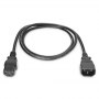 Digitus | Power extension cable | Power IEC 60320 C13 | Power IEC 60320 C14 | 1.8 m | Black - 4
